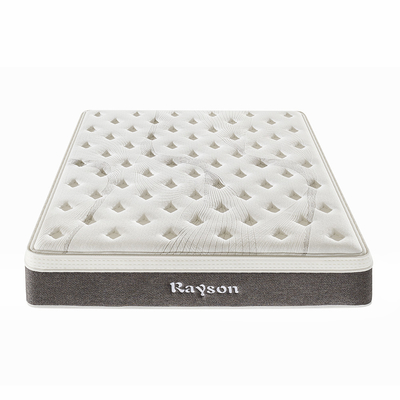 Euro Top Lattex espuma 7 zonas rolou Pocket Spring colchão King Size