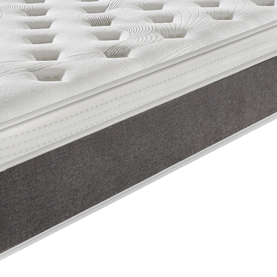Euro Top Lattex espuma 7 zonas rolou Pocket Spring colchão King Size