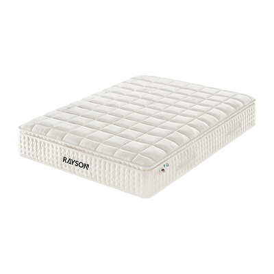 colchão para cama de hotel 6 estrelas com espuma de memória de gel e látex
